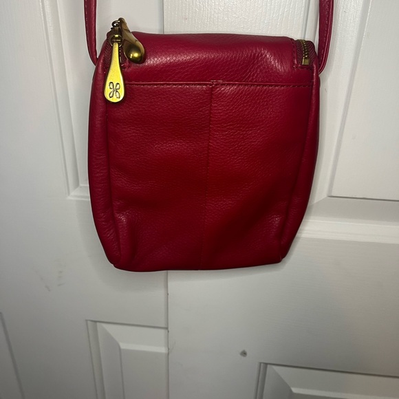 HOBO "Fern" crossbody bag in Red pebbles leather...LIKE NEW! - Picture 3 of 4